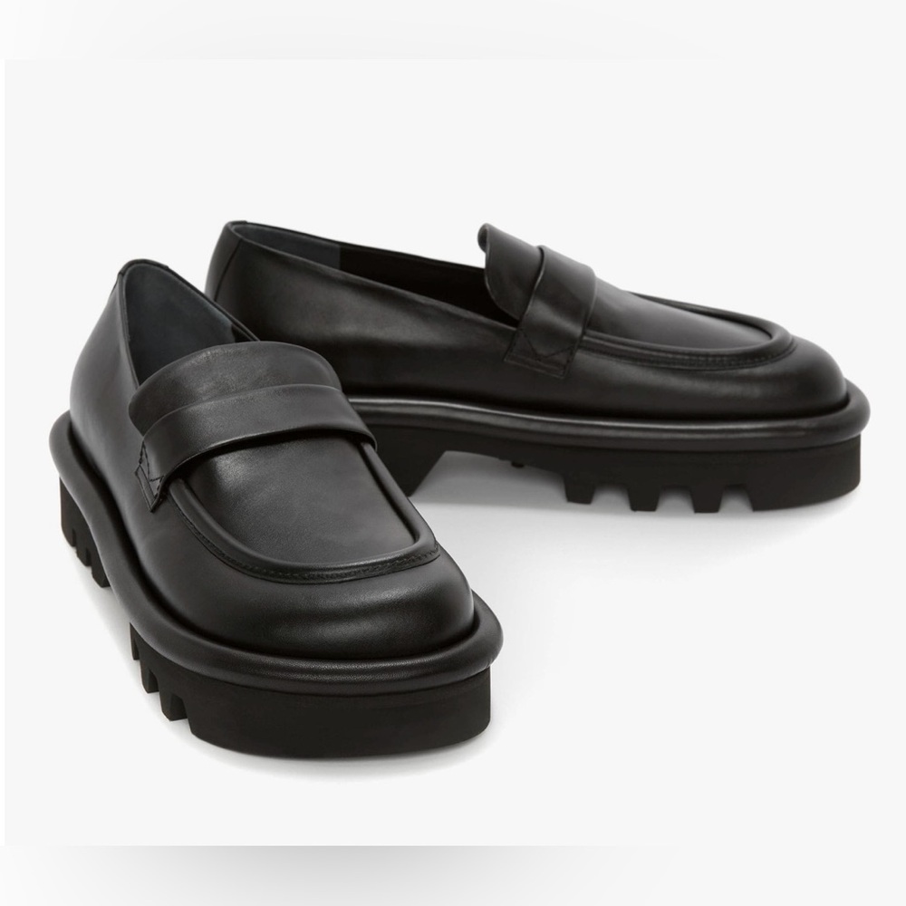 JW Anderson Bumper Loafer Black Leather Women’s Shoes